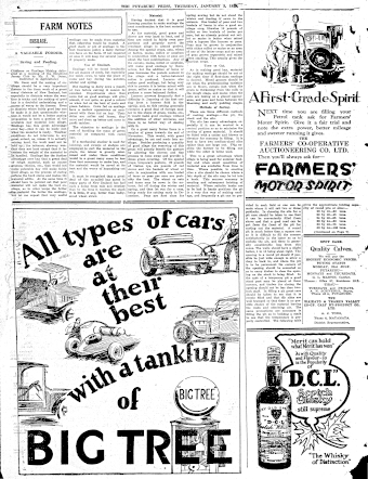 Issue page