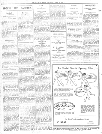 Issue page