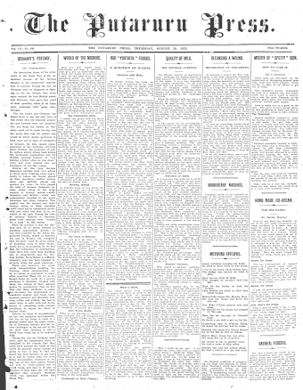 Issue page