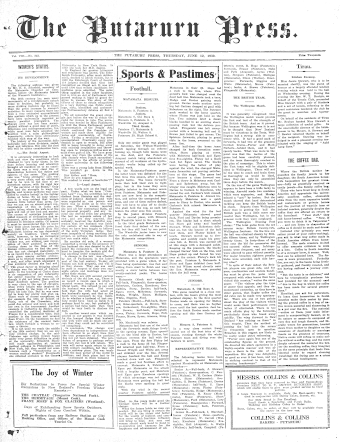 Issue page