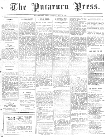 Issue page