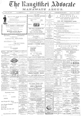 Issue page