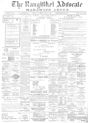 Issue page