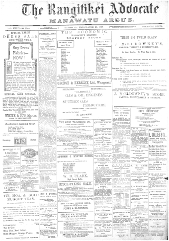 Issue page