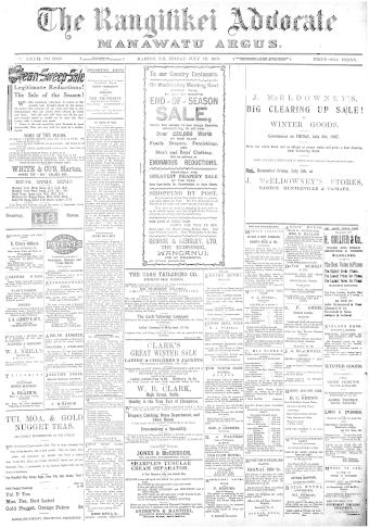 Issue page