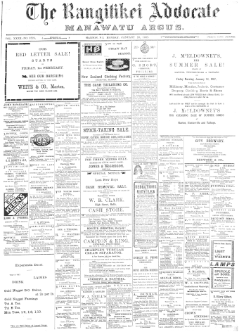 Issue page