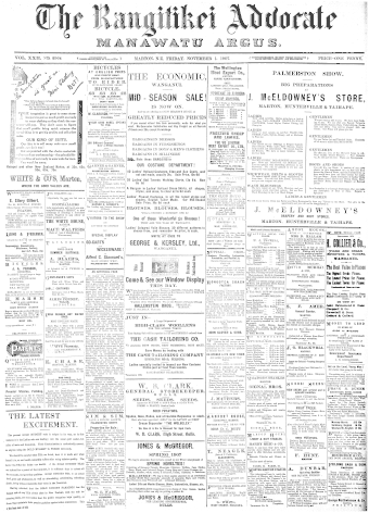 Issue page