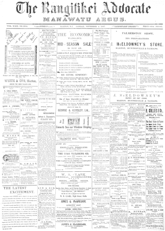 Issue page