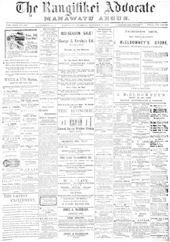 Issue page