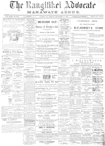 Issue page