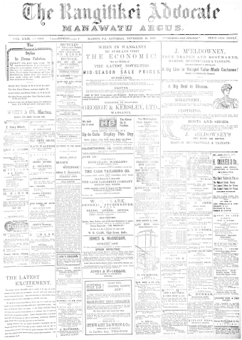 Issue page