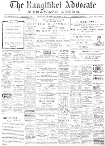 Issue page