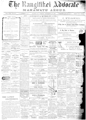 Issue page
