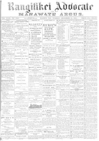 Issue page