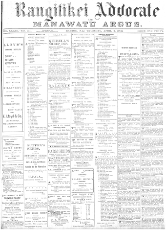 Issue page
