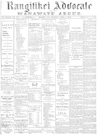 Issue page