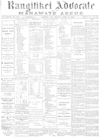 Issue page