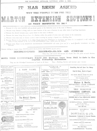 Issue page