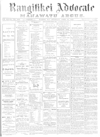 Issue page