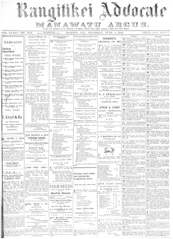 Issue page