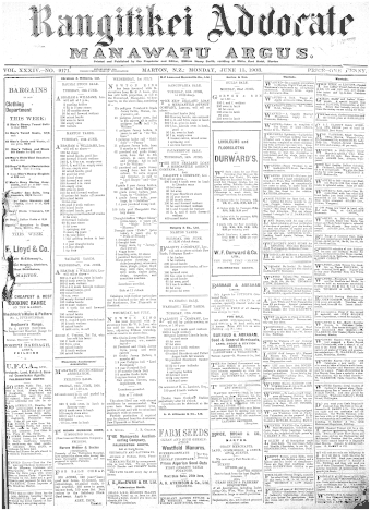 Issue page