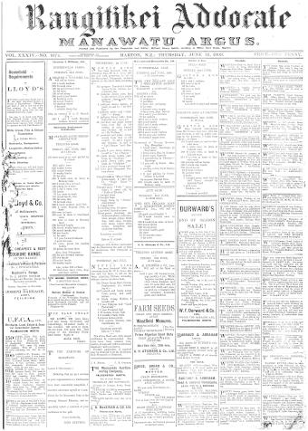 Issue page