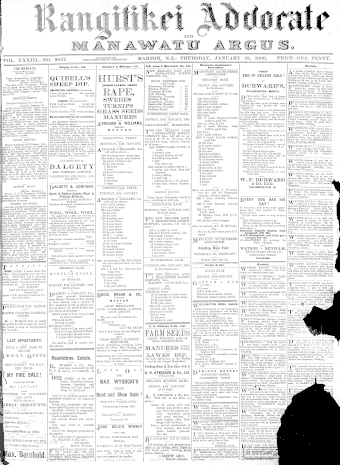 Issue page