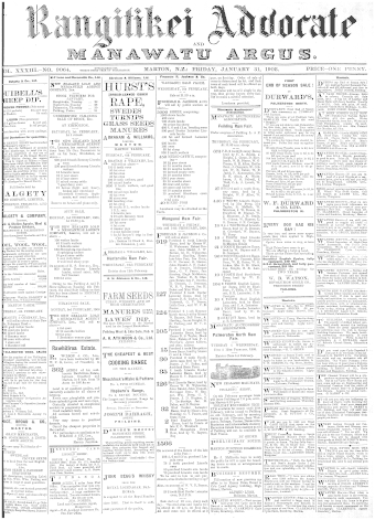 Issue page