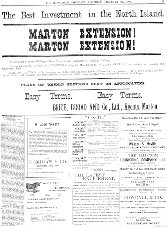 Issue page