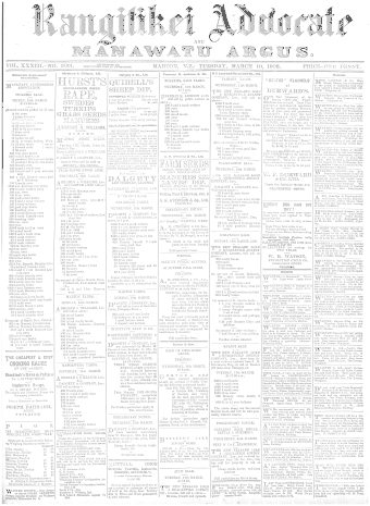 Issue page