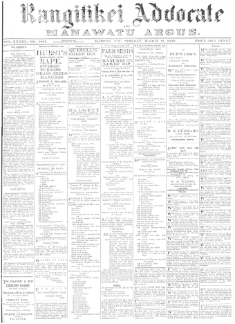Issue page
