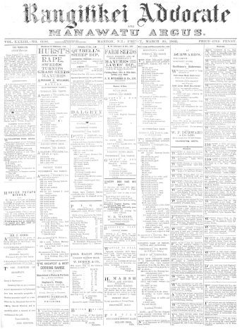 Issue page