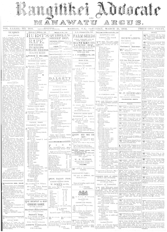 Issue page