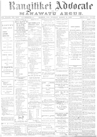 Issue page