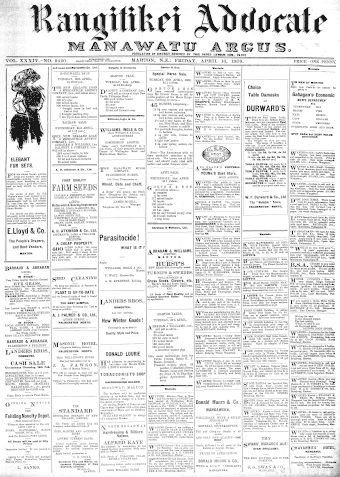 Issue page