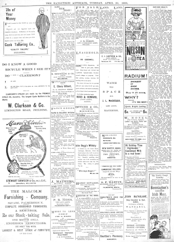 Issue page