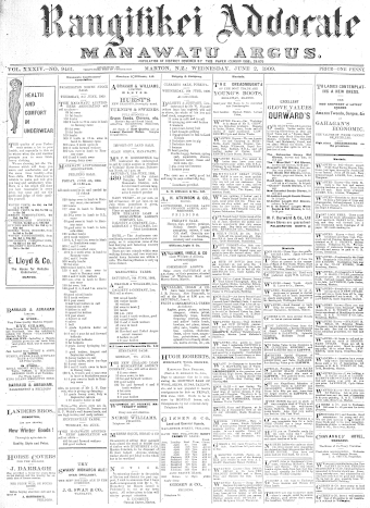 Issue page