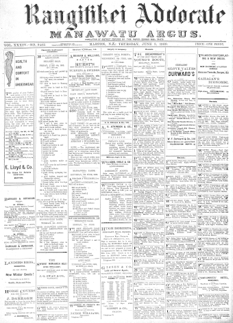 Issue page