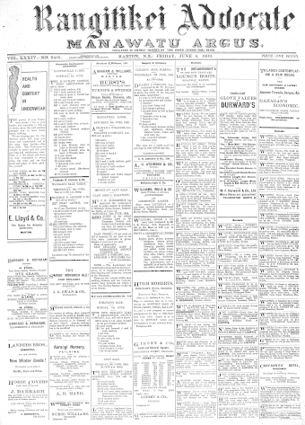 Issue page