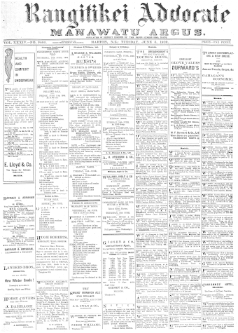 Issue page