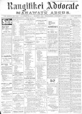 Issue page