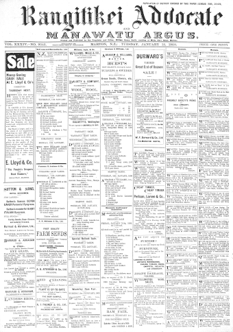Issue page