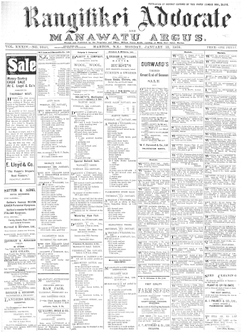 Issue page