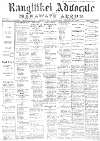 Issue page