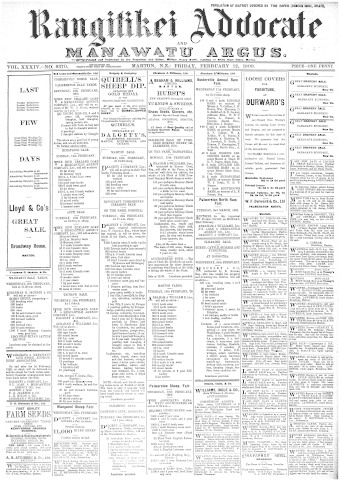 Issue page