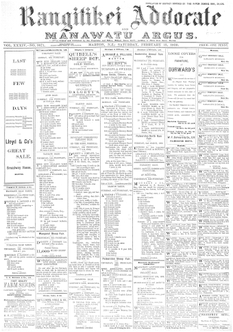 Issue page