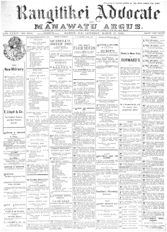Issue page