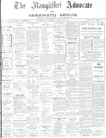 Issue page