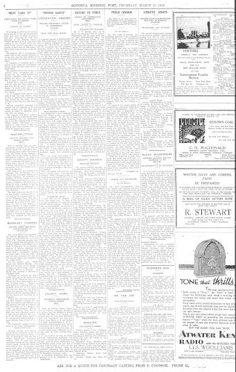 Issue page