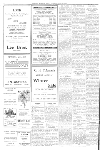 Issue page